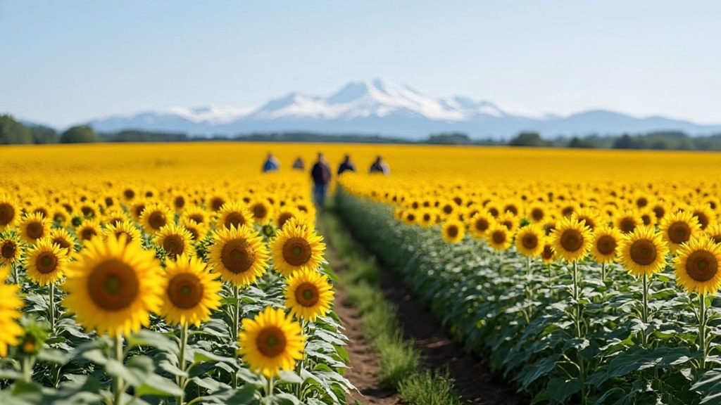 How to See a Sunflower Field in Oregon: Complete 2025 Guide