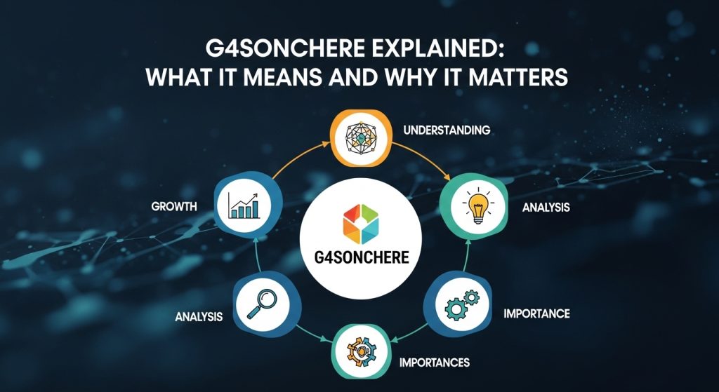 G4sonchere Explained: What It Means and Why It Matters G4sonchere